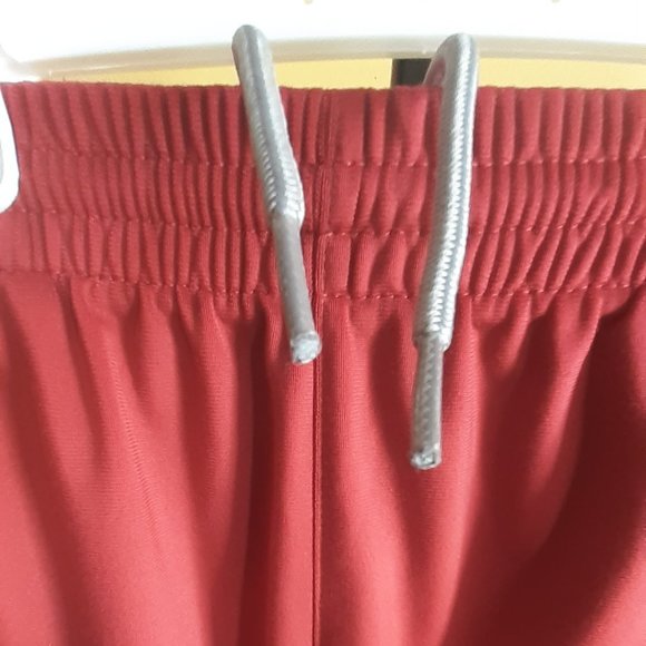 Red and Grey Nike Track Pants Kids Size 7 - Picture 3 of 6